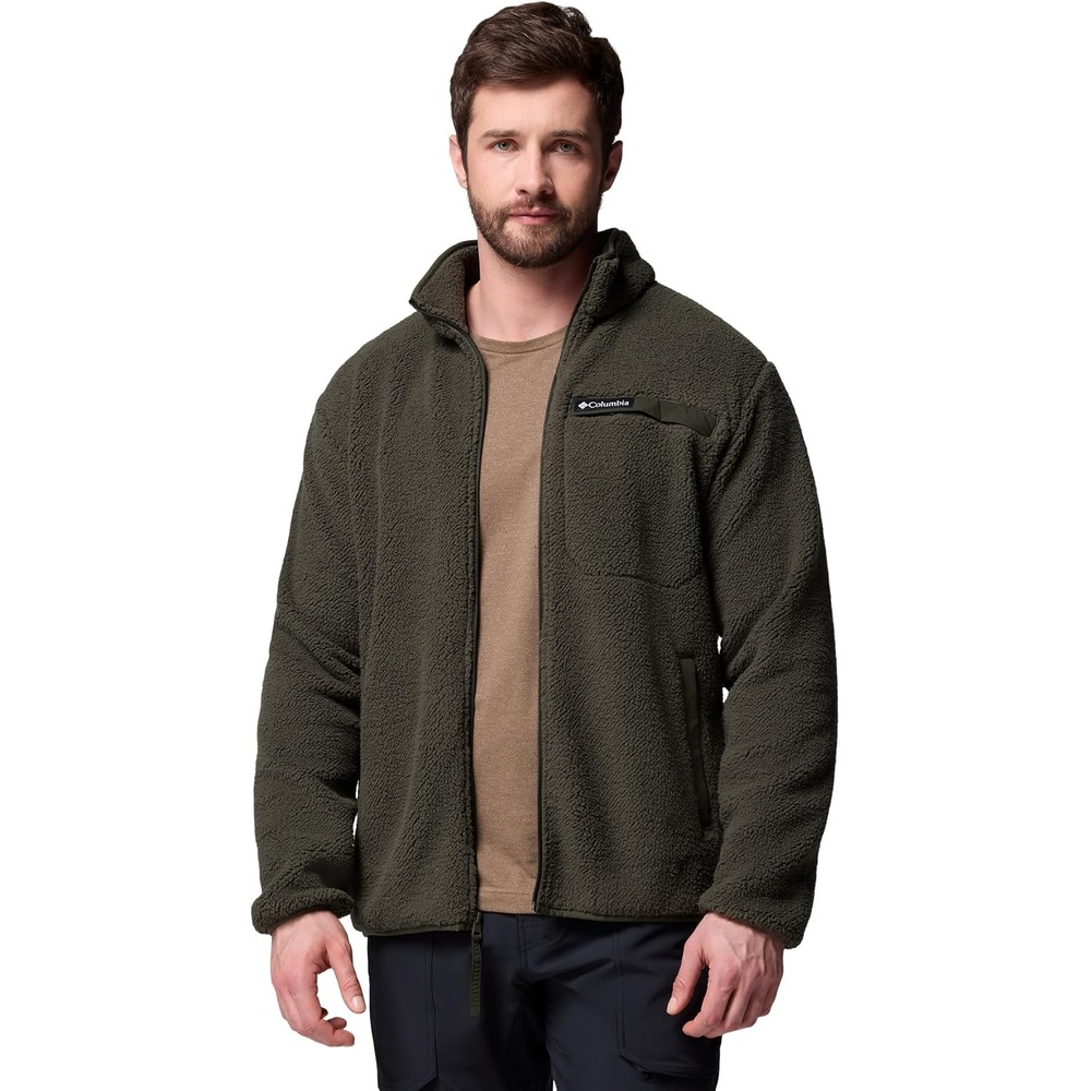 image:imageColumbia Rugged Ridge High Pile Full Zip Fleecejacke mit durchgehendem Reiverschluss fr HerrenGreenscape