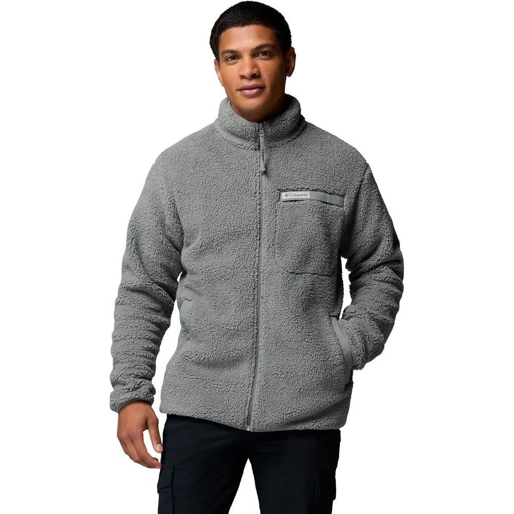 image:imageColumbia Rugged Ridge High Pile Full Zip Fleecejacke mit durchgehendem Reiverschluss fr HerrenSedona Sage