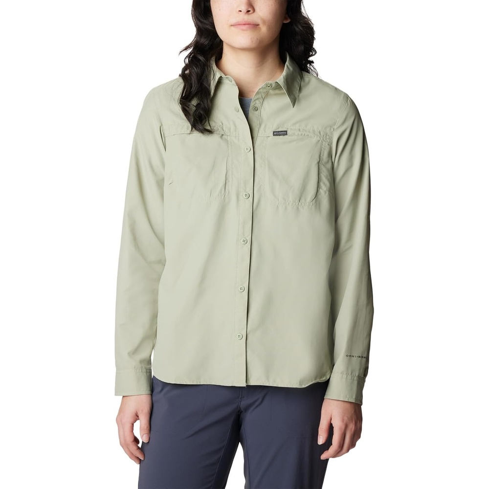 image:imageColumbia Silver Ridge 30 Eur Long Sleeve Langarm Outdoor Wanderhemd fr DamenSafari