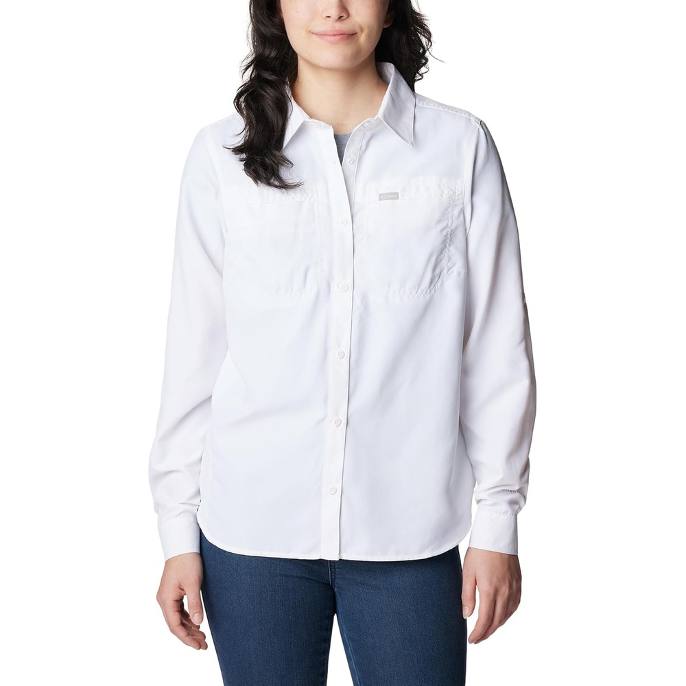 image:imageColumbia Silver Ridge 30 Eur Long Sleeve Langarm Outdoor Wanderhemd fr DamenWei