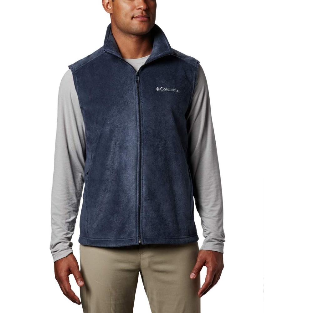 image:imageColumbia Steens Mountain Vest Fleeceweste fr HerrenCollegiate Marineblau