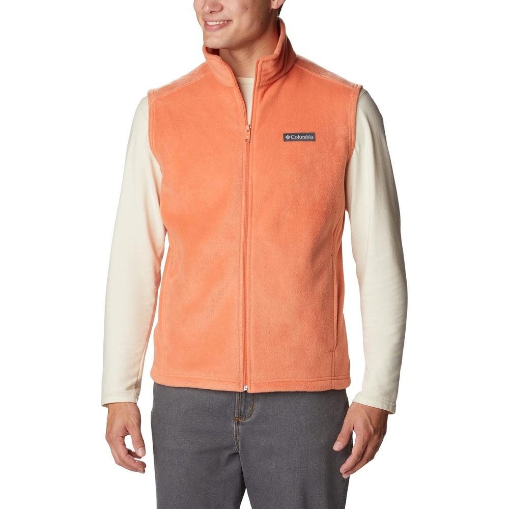 image:imageColumbia Steens Mountain Vest Fleeceweste fr HerrenDesert Orange