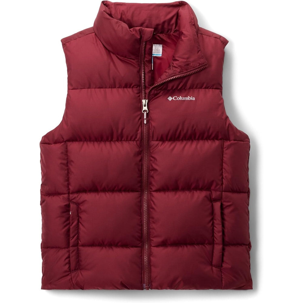 image:imageColumbia Unisex Kinder Puffect Vest Pufferweste Bodywarmer 1er PackRich Wine