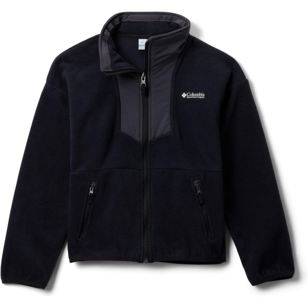 image:imageColumbia Unisex Kinder Sequoia Grove Full Zip Fleece Black 011 L L
