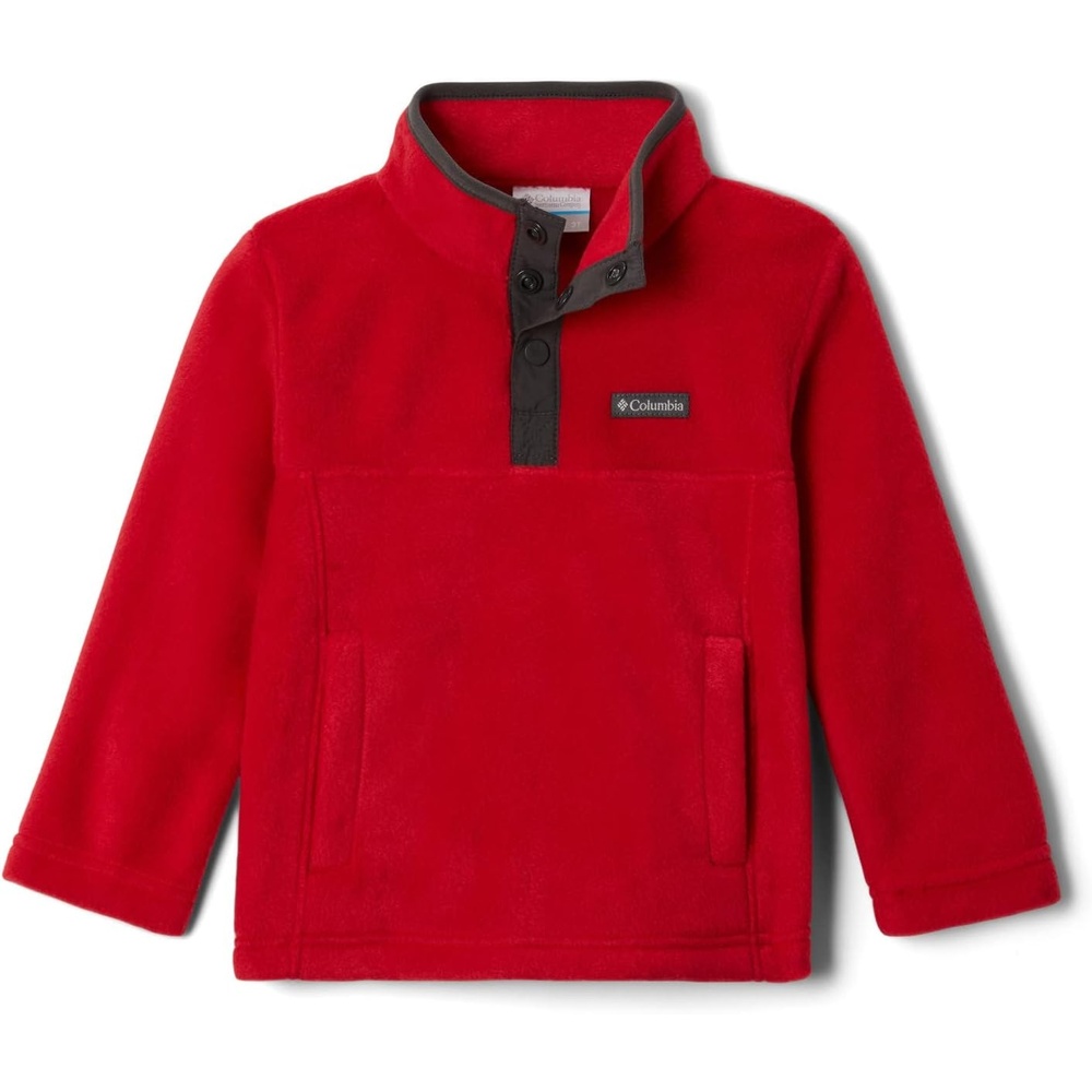 image:imageColumbia Unisex Steen Mtn 14 Snap Fleecepullover fr JugendlicheBerge Rot