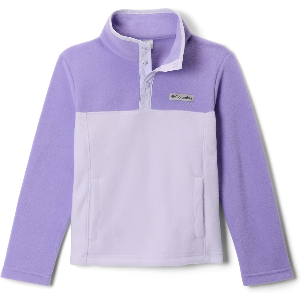 image:imageColumbia Unisex Steen Mtn 14 Snap Fleecepullover fr JugendlicheLila getntPaisley Purple