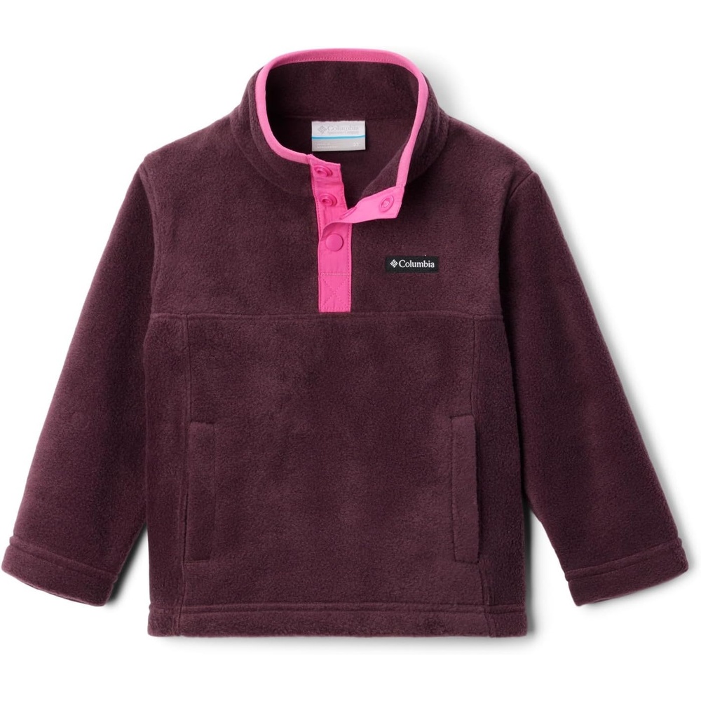 image:imageColumbia Unisex Steen Mtn 14 Snap Fleecepullover fr JugendlicheMoonvistaPink Ice