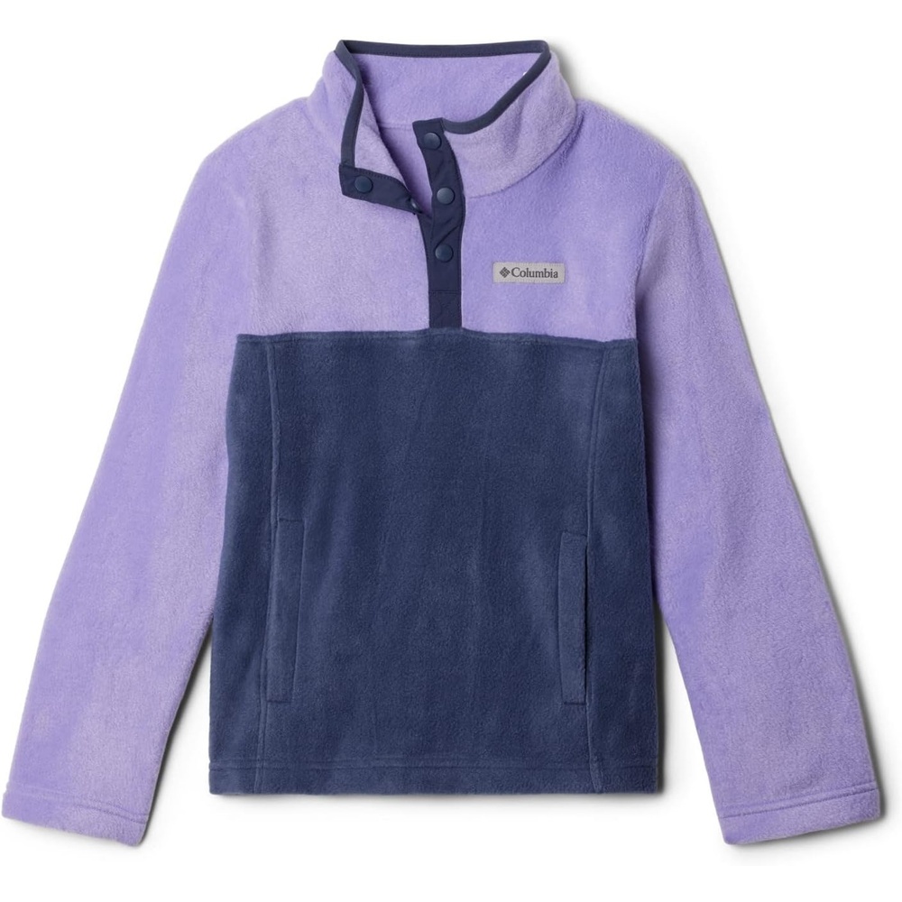 image:imageColumbia Unisex Steen Mtn 14 Snap Fleecepullover fr JugendlicheNocturnal  Paisley Purple
