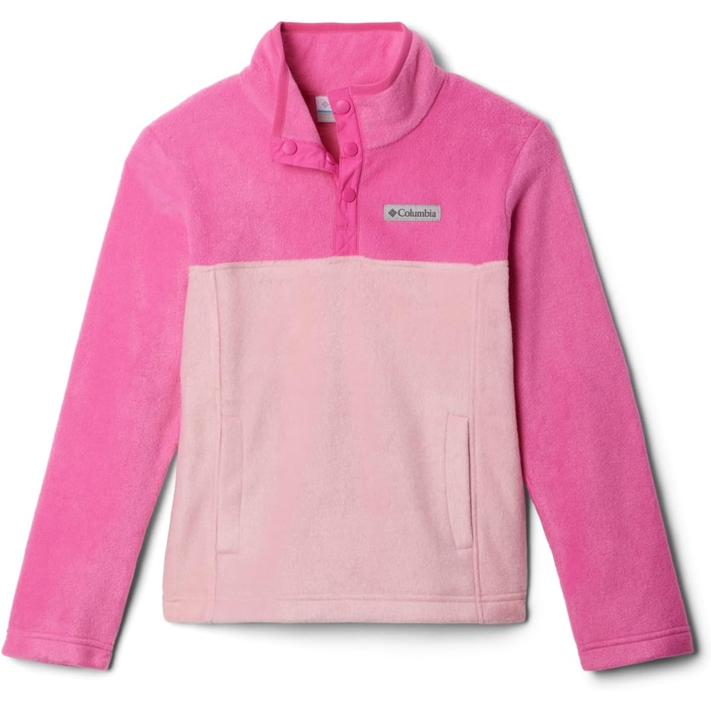 image:imageColumbia Unisex Steen Mtn 14 Snap Fleecepullover fr JugendlicheOrqudea Rosa Hielo Rosa