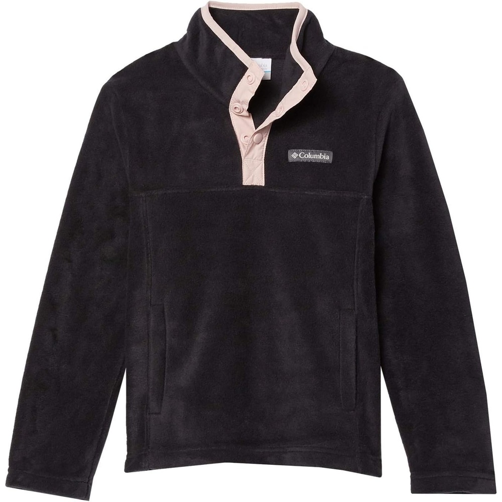 image:imageColumbia Unisex Steen Mtn 14 Snap Fleecepullover fr JugendlicheSchwarz