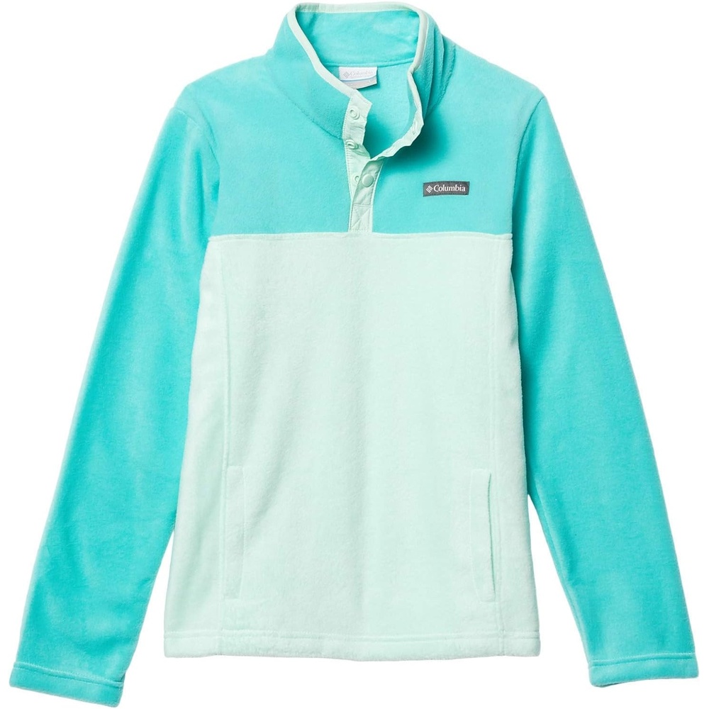 image:imageColumbia Unisex Steen Mtn 14 Snap Fleecepullover fr JugendlicheSea Ice  Dolphin