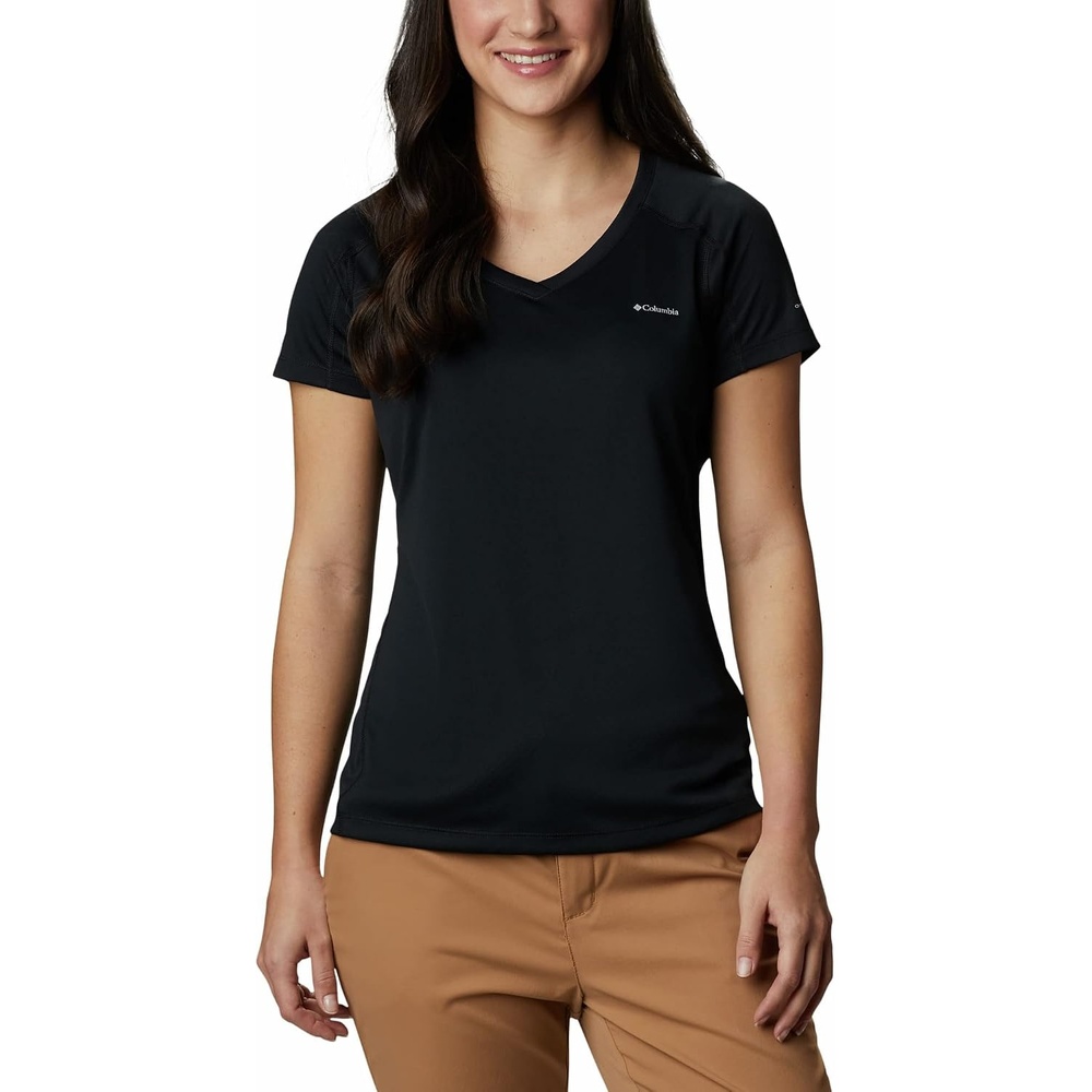 image:imageColumbia Zero Rules Light Short Sleeve Crew Funktionsshirt Kurzarm fr DamenBlack 010