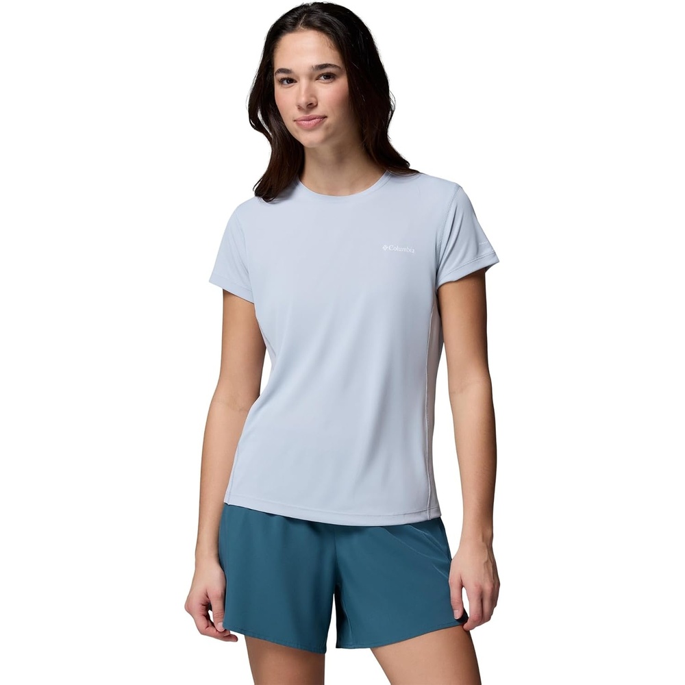 image:imageColumbia Zero Rules Light Short Sleeve Crew Funktionsshirt Kurzarm fr DamenCirrus Grey