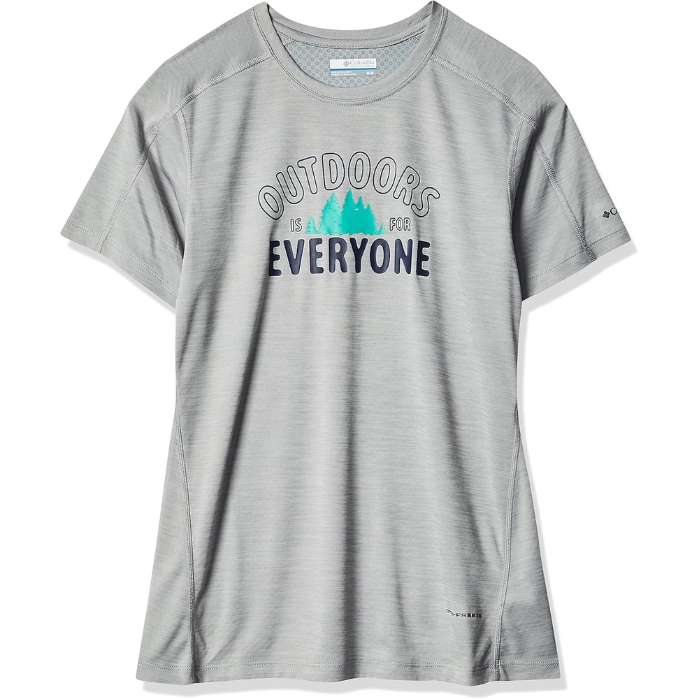 image:imageColumbia Zero Rules Light Short Sleeve Crew Funktionsshirt Kurzarm fr DamenColumbia Grey Heather Outdoor Everyone