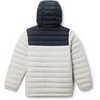 Columbia 2090023CB POWDER LITE II HOODED JAC(Dark Stone/Black)