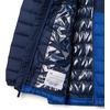 Columbia 2090023CB POWDER LITE II HOODED JAC(Mountain Blue/Collegiate Navy)