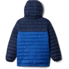 Columbia 2090023CB POWDER LITE II HOODED JAC(Mountain Blue/Collegiate Navy)