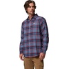 Columbia Cornell Woods Flanell-Langarmhemd für Herren, Langarmshirt, Dark Mountain Textured Plaid, XX-Large