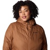 Columbia Damen First Generation Heavenly Long Hooded Jacket Heavenly Long Hooded Jacket (1er Pack)(Camel-Braun)