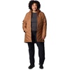Columbia Damen First Generation Heavenly Long Hooded Jacket Heavenly Long Hooded Jacket (1er Pack)(Camel-Braun)