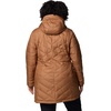 Columbia Damen First Generation Heavenly Long Hooded Jacket Heavenly Long Hooded Jacket (1er Pack)(Camel-Braun)