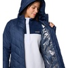 Columbia Damen First Generation Heavenly Long Hooded Jacket Heavenly Long Hooded Jacket (1er Pack)(Collegiate Navy)