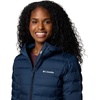 Columbia Damen Lake 22 Lange Daunenjacke Mit Kapuze(Collegiate Navy)