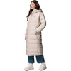 Columbia Damen Pike Lake 3 Long Jacket Pufferjacke mit Kapuze (1er Pack)(Dark Stone)
