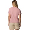 Columbia Damen t-Shirts (1er Pack)(Radiergummi Pink/Scripted Brand)