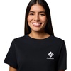 Columbia Damen t-Shirts (1er Pack)(Schwarz/Gestapelter Edelstein)