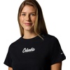 Columbia Damen t-Shirts (1er Pack)(Schwarz/Schriftzug)