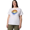Columbia Damen t-Shirts (1er Pack)(Weiß/S25 Pride)