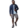 Columbia Heather Canyon II Hooded Jacket, Softshelljacke für Herren(Collegiate Navy)