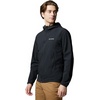 Columbia Heather Canyon II Hooded Jacket, Softshelljacke für Herren(Schwarz)