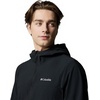 Columbia Heather Canyon II Hooded Jacket, Softshelljacke für Herren(Schwarz)