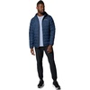 Columbia Herren Delta Ridge™ II Down Hooded Jacket Daunenjacke mit Kapuze (1er Pack)(Collegiate Navy)