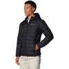 Columbia Herren Delta Ridge™ II Down Hooded Jacket Daunenjacke mit Kapuze (1er Pack)(Schwarz)