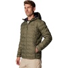Columbia Herren Delta Ridge™ II Down Hooded Jacket Daunenjacke mit Kapuze (1er Pack)(Stone Green)