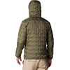 Columbia Herren Delta Ridge™ II Down Hooded Jacket Daunenjacke mit Kapuze (1er Pack)(Stone Green)