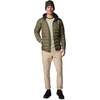 Columbia Herren Delta Ridge™ II Down Hooded Jacket Daunenjacke mit Kapuze (1er Pack)(Stone Green)
