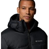 Columbia Herren Puffect 4 Hooded Jacket Pufferjacke mit Kapuze (1er Pack)(Schwarz)