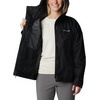 Columbia Hikebound II Jacket, Wasserdichte Regenjacke für Damen(Schwarz)