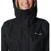 Columbia Hikebound II Jacket, Wasserdichte Regenjacke für Damen(Schwarz)