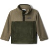 Columbia Unisex Steen Mtn 1/4 Snap Fleecepullover für Jugendliche(Greenscape/Stone Green)