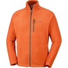 Columbia 1420421CB FAST TREK II FULL ZIP FLE(Backcountry Orange  Peatmoss)