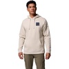 image:imageColumbia Columbia Trek Hoodie Fleece mit Aufdruck Abenteuerbereites Stretch Verstellbare Kapuze Baumwollreiches Jersey Gerippte Kanten Kngurutasche  Herren