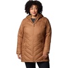 Columbia Damen First Generation Heavenly Long Hooded Jacket Heavenly Long Hooded Jacket (1er Pack)(Camel-Braun)