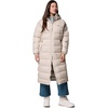 Columbia Damen Pike Lake 3 Long Jacket Pufferjacke mit Kapuze (1er Pack)(Dark Stone)