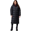 Columbia Damen Pike Lake 3 Long Jacket Pufferjacke mit Kapuze (1er Pack)(Schwarz)