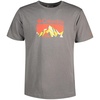 City Grey Heather  Fractal Peaks